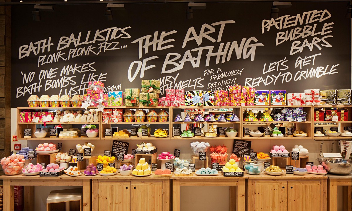 LUSHの店内イメージ