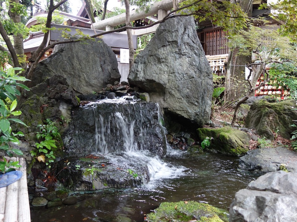 境内の湧水