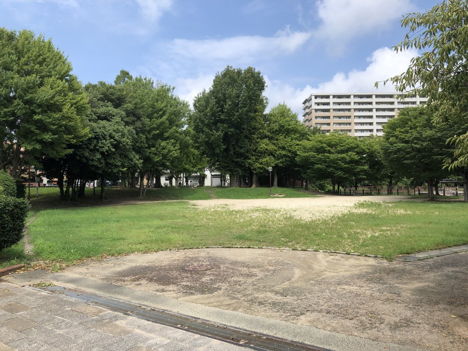 鳥栖中央公園内の広場です。