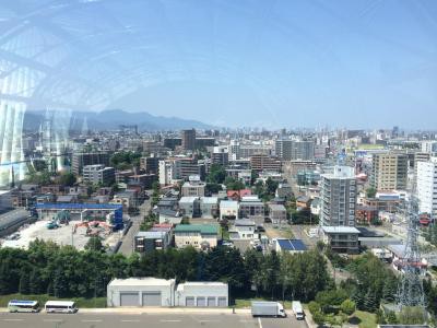札幌の市街地も
