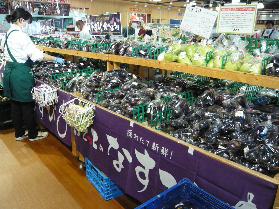 茄子も旬です！