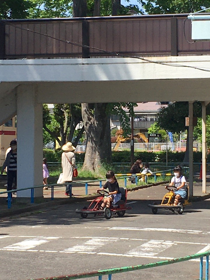 交通遊園のゴーカート