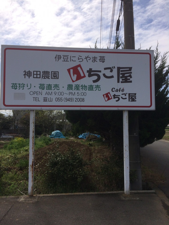 お店の看板