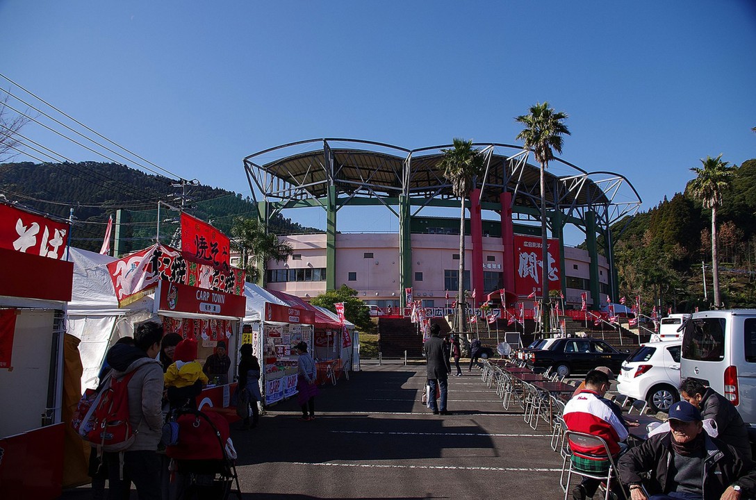 物産展が開かれるため駐車場が使えないとのことでしたが？