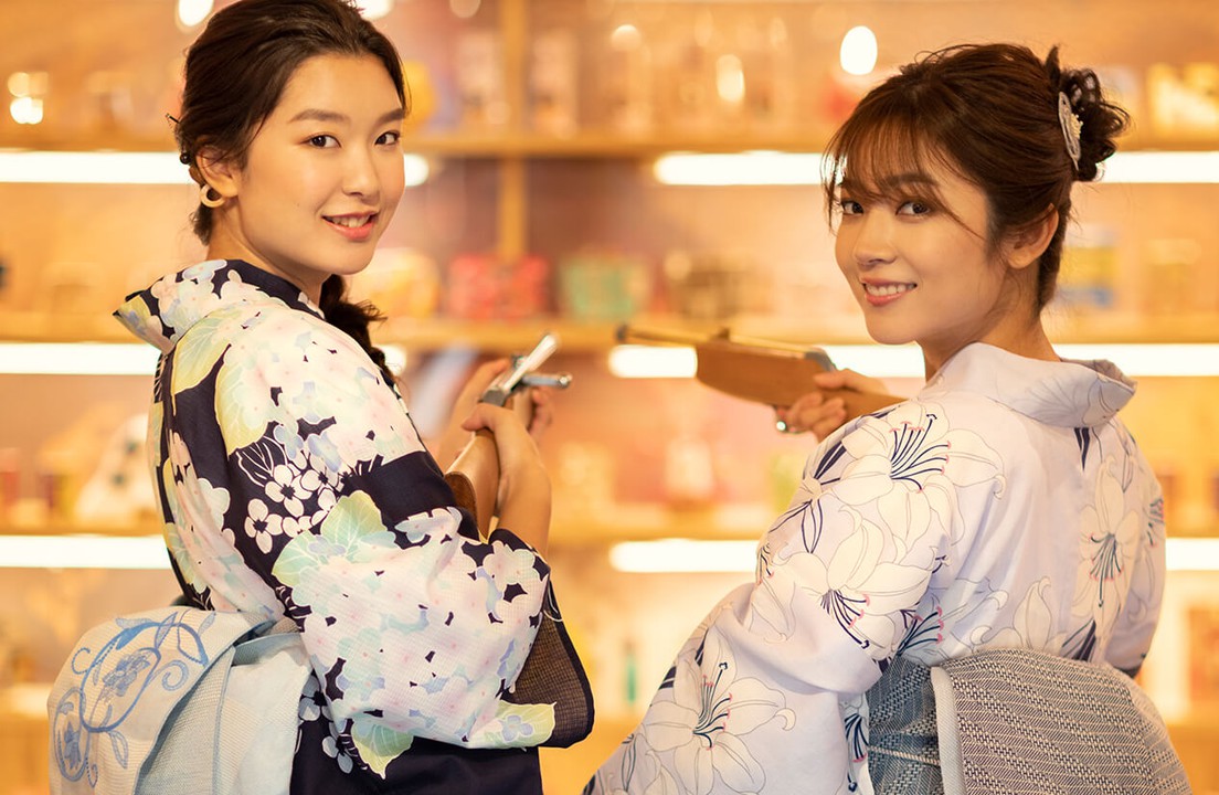 きものやまと 浴衣 レトロ模様（バーレスク） きものやまと 千葉ショッピングセンターC-one店 - 京成千葉/浴衣