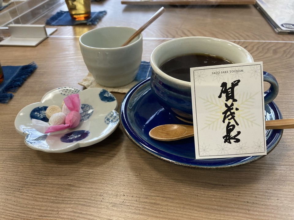 コーヒーと甘酒