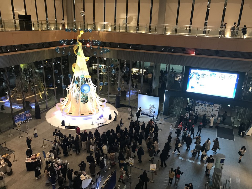 2Fからのイベント会場を見ました。