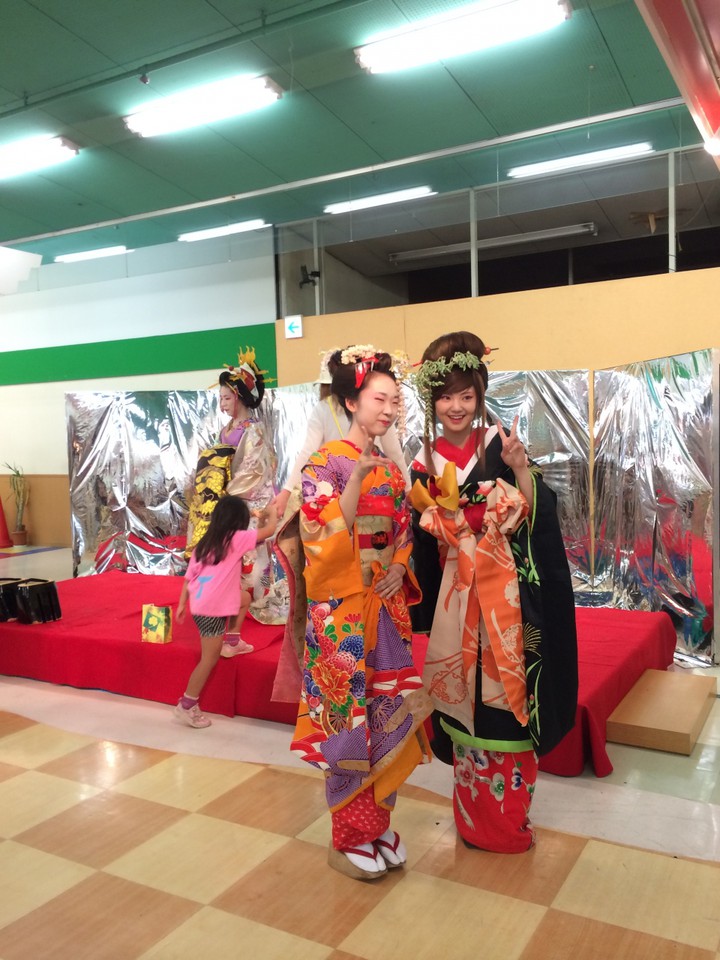 花魁体験 in Heiwado。