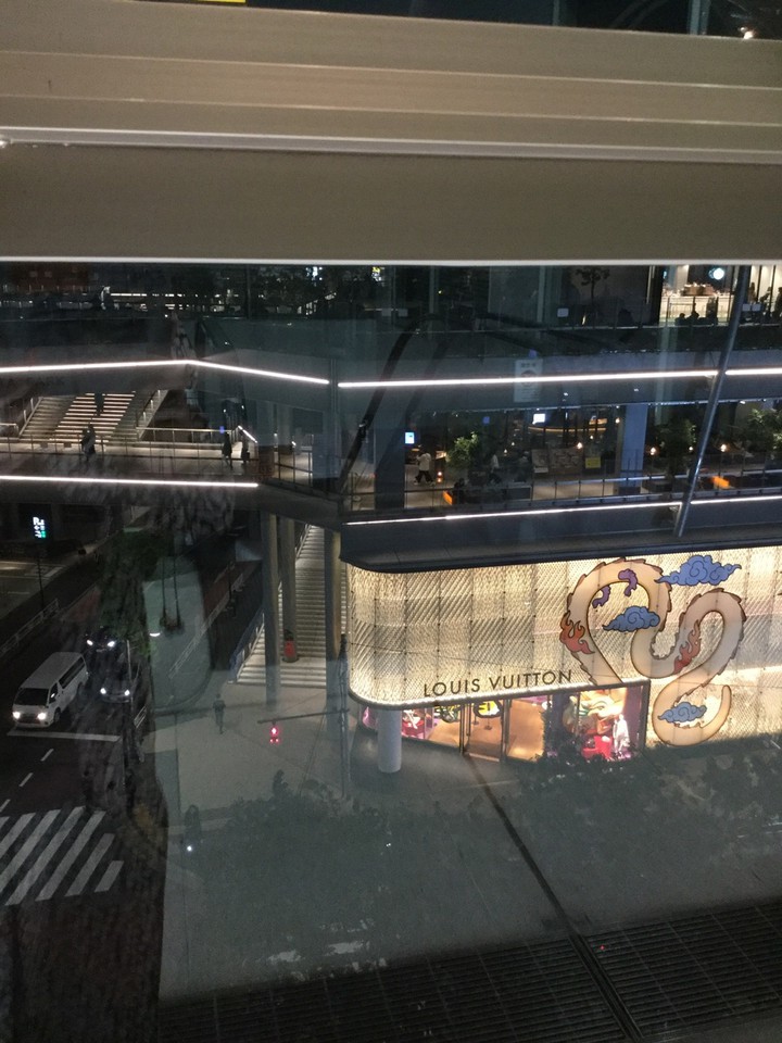 Cocotiから宮下パークの景色