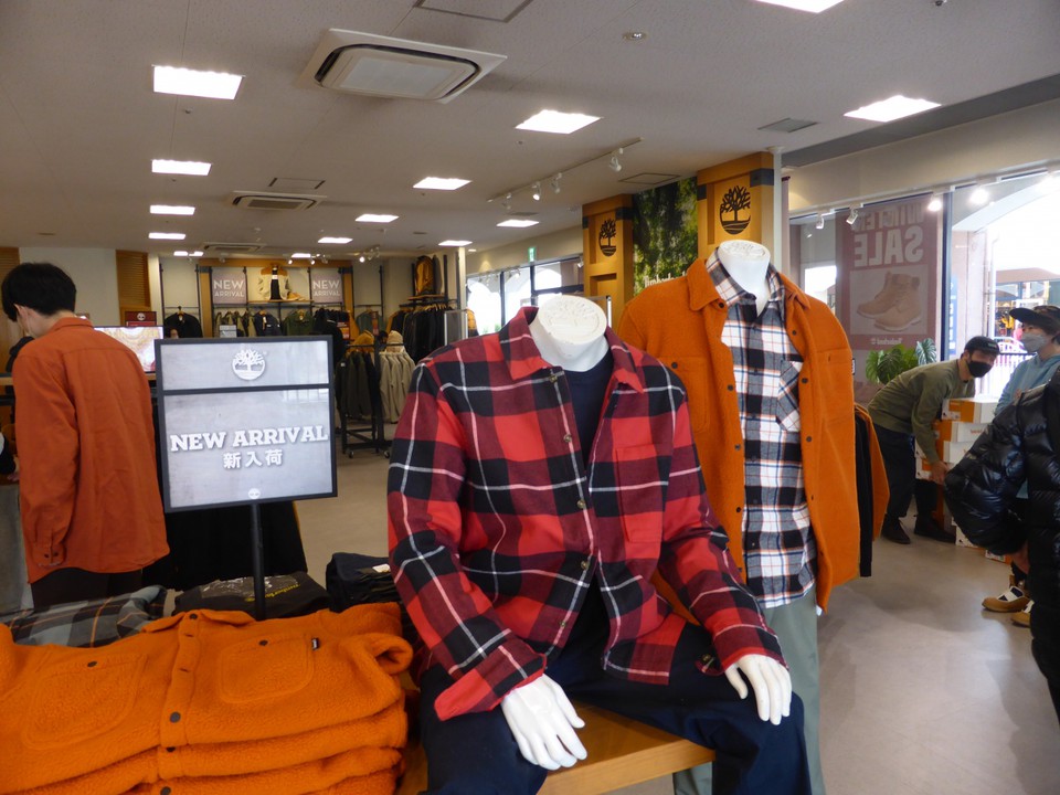 ティンバーランドりんくうプレミアムアウトレット店
