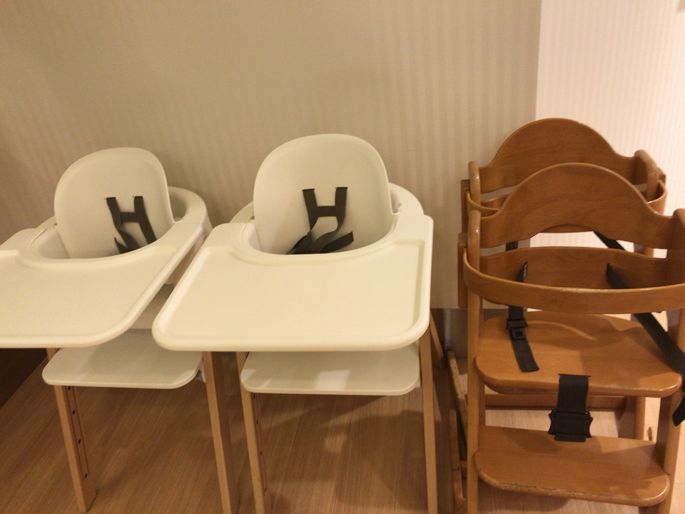 新宿高島屋のベビーチェア