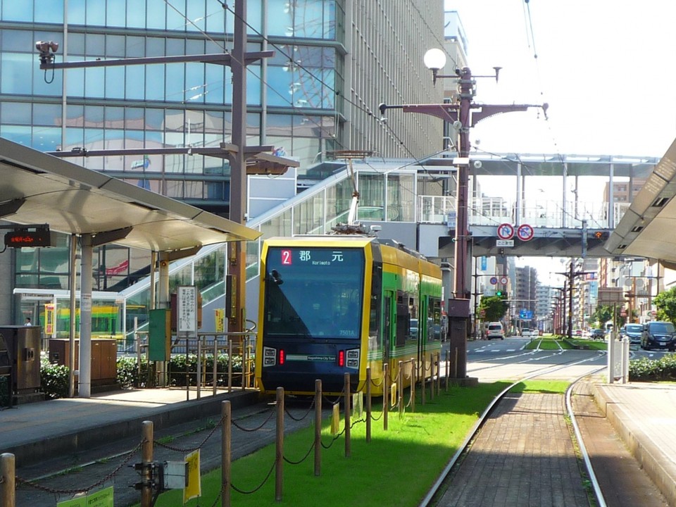 市電・鹿児島中央駅電停
