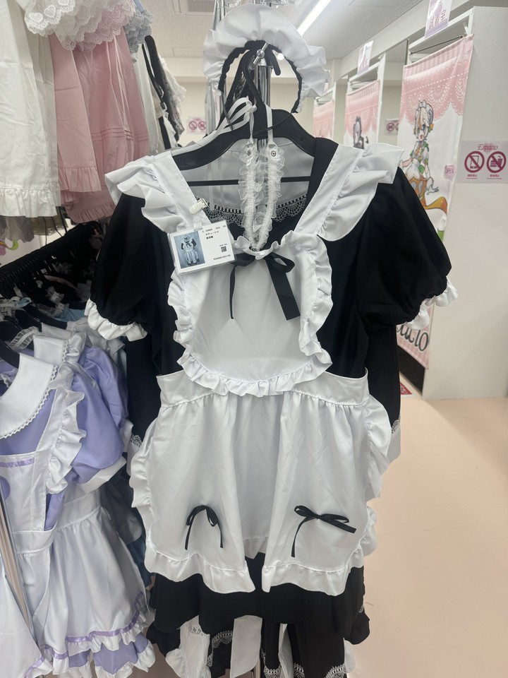 エスパシオ秋葉原ゴスロリ・メイド服専門店でレンタルできるメイド服