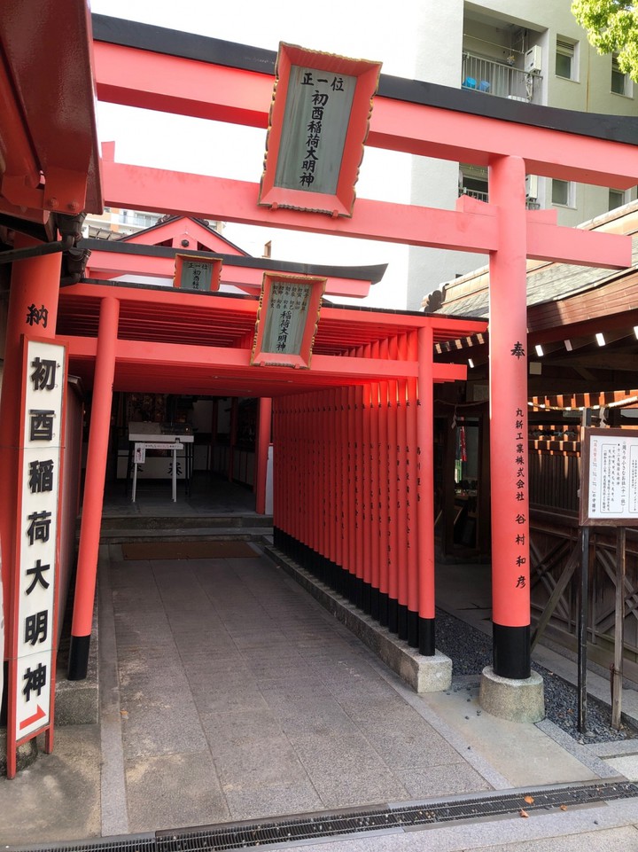 たくさんの鳥居！