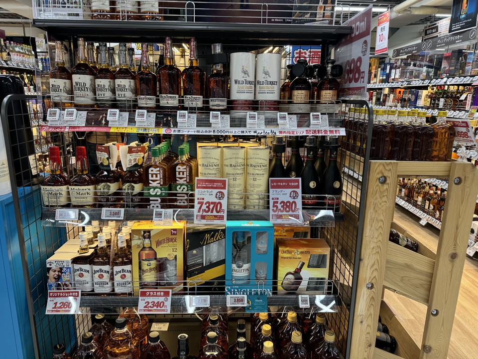 ビックカメラ新宿西口店のお酒売場