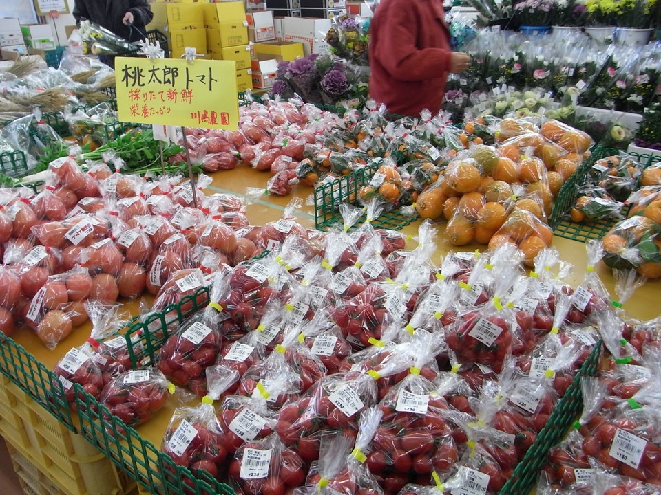 勿論、野菜も新鮮でやすい！