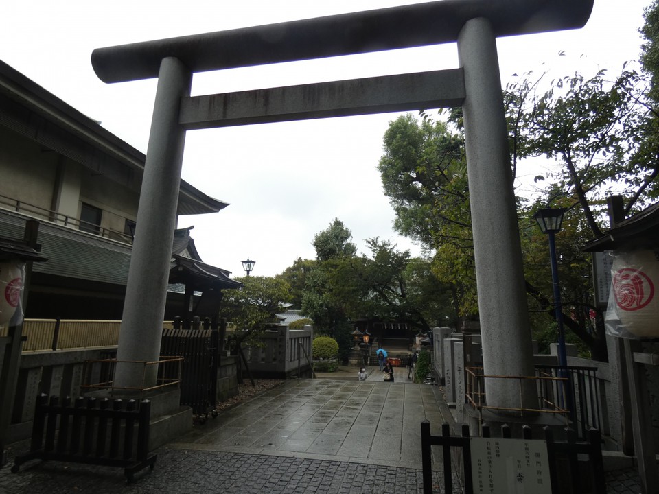 五條天神社鳥居
