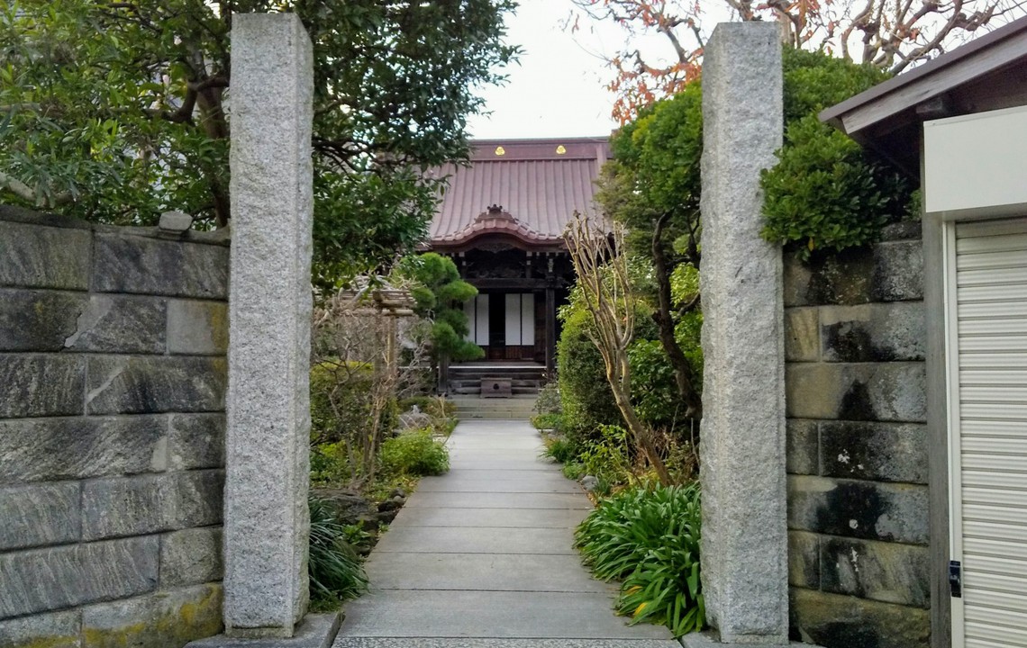 小町大路側の『大巧寺』正門