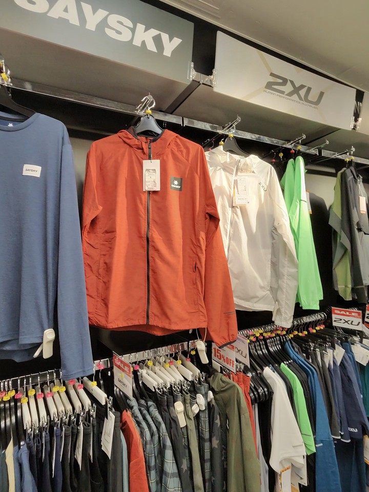Victoriaの店内の売り場