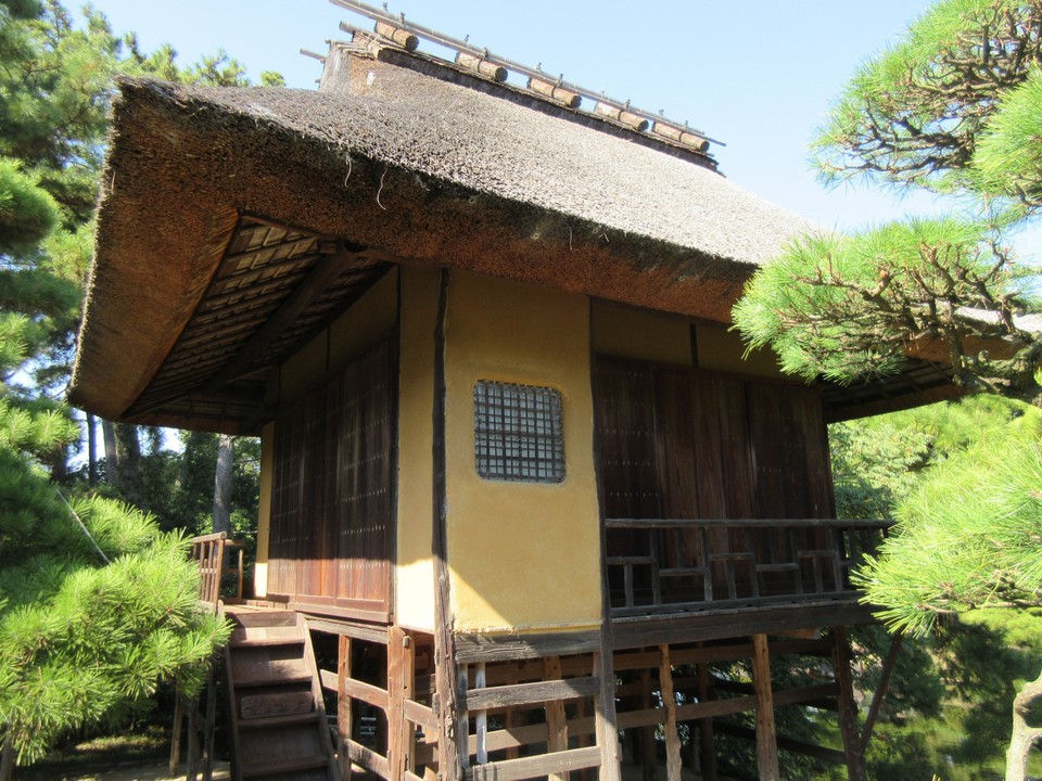 日本最古の茶亭