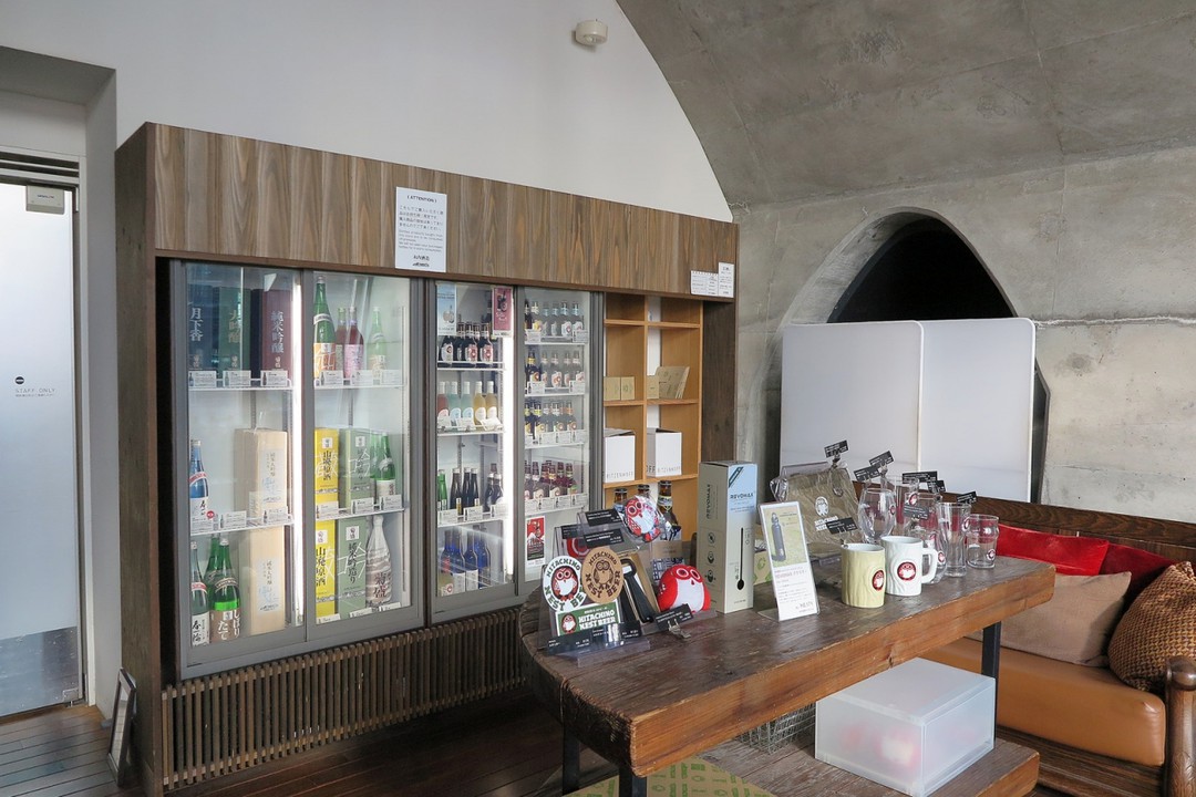 茨城のクラフトリキュールのお店、店員の姿なし…日本ですねぇ