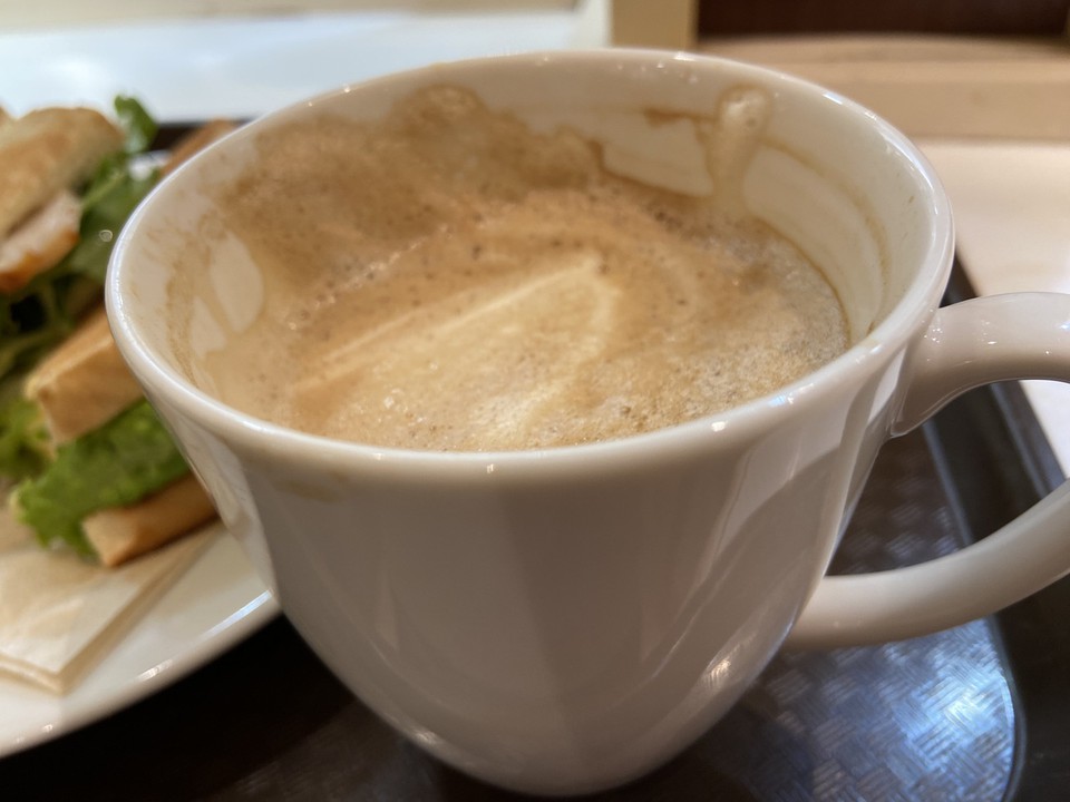 カフェラテの画像。