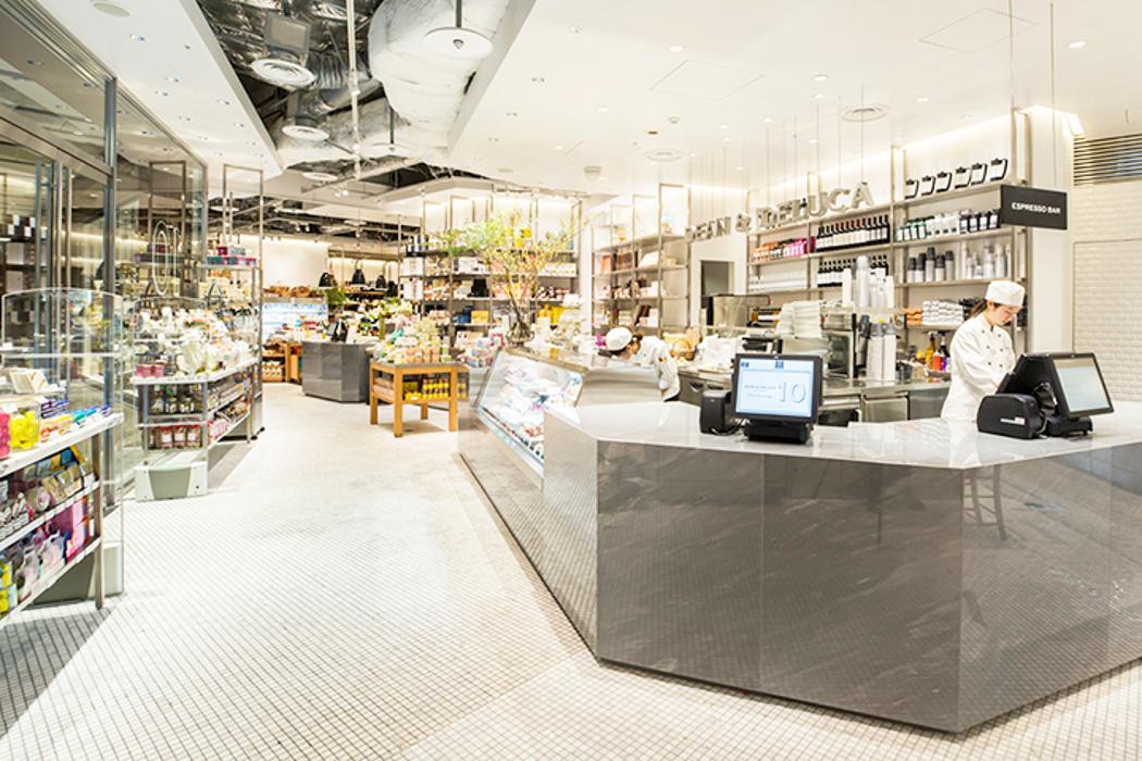 ディーン＆デルーカ六本木店の内観画像。
