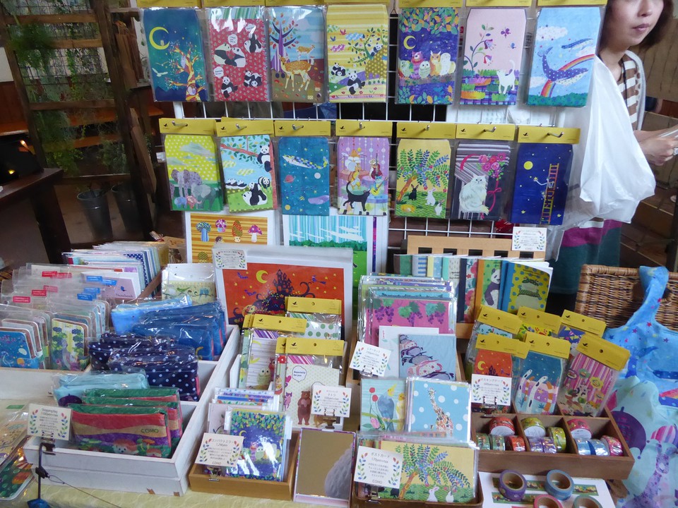 可愛らしいグッズも多数販売中