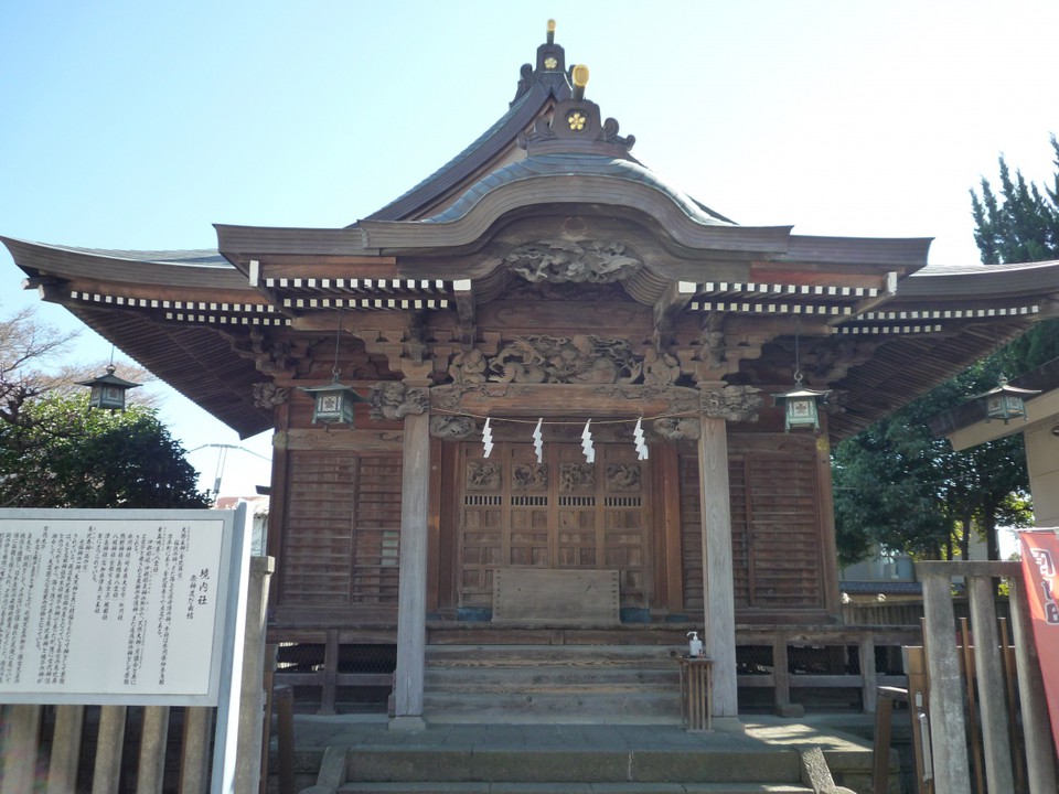 恵比寿さま脇の神社