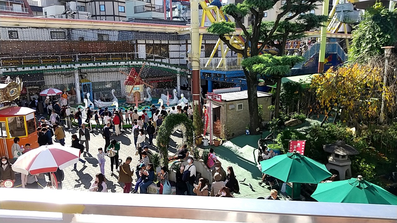 園内は広くないのですぐに混んでしまいます