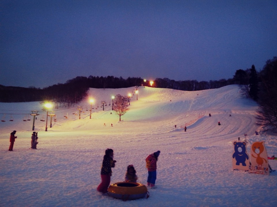 ナイター営業やってる日もあります