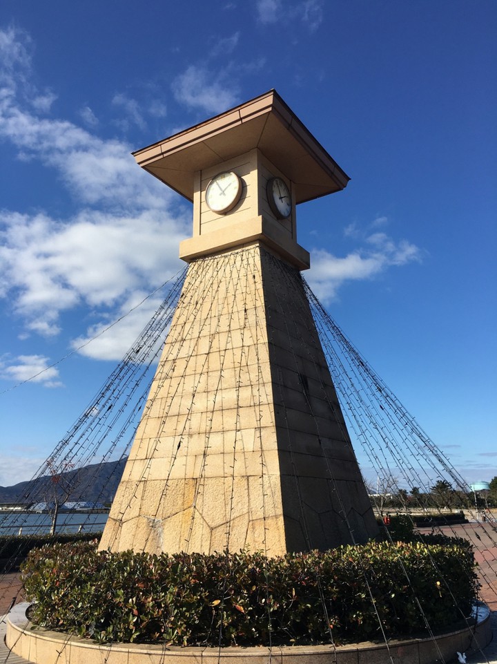 金ヶ崎緑地の入り口です。