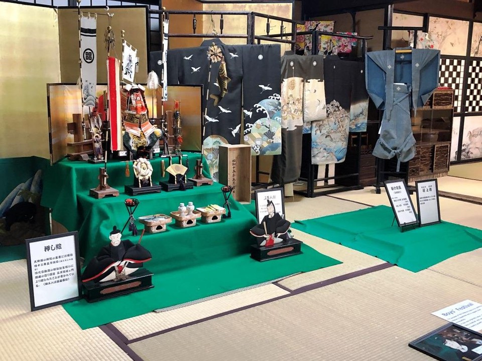 《外町史料館たてつ》資料館内