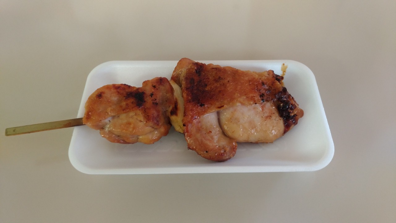 名物ジャンボ焼き鳥　塩