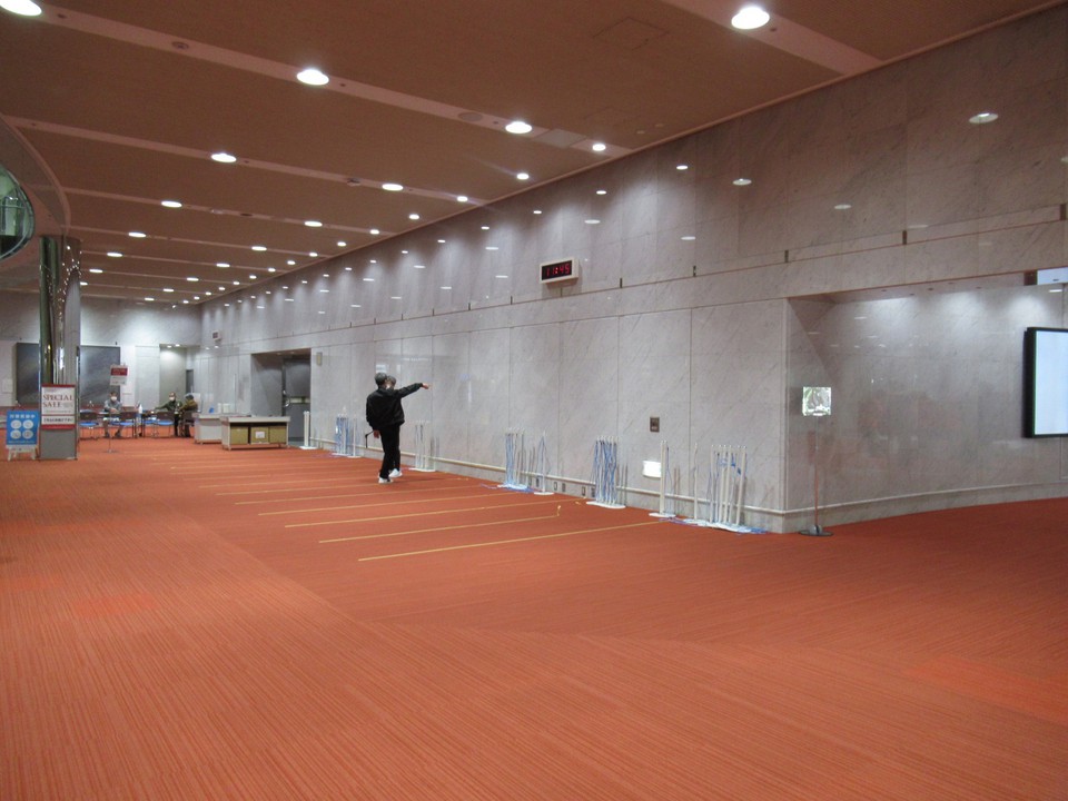 1Fの展示スペース
