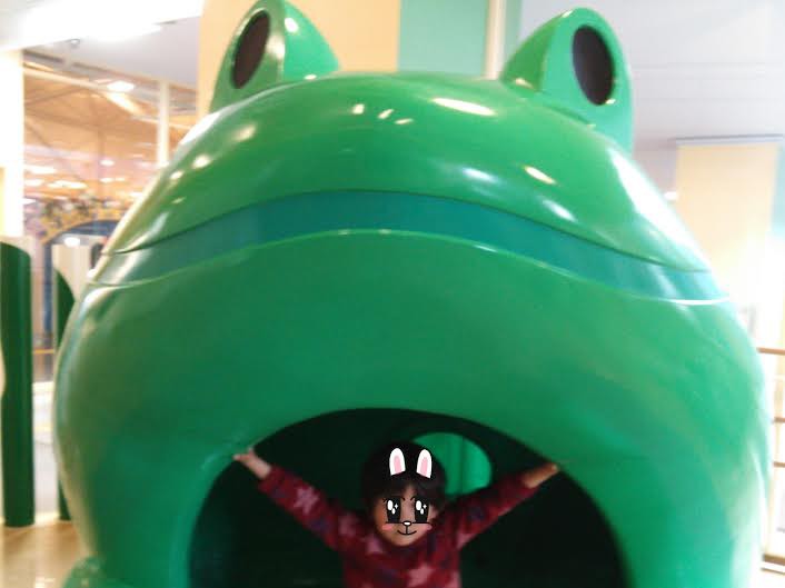 おしゃべりカエル