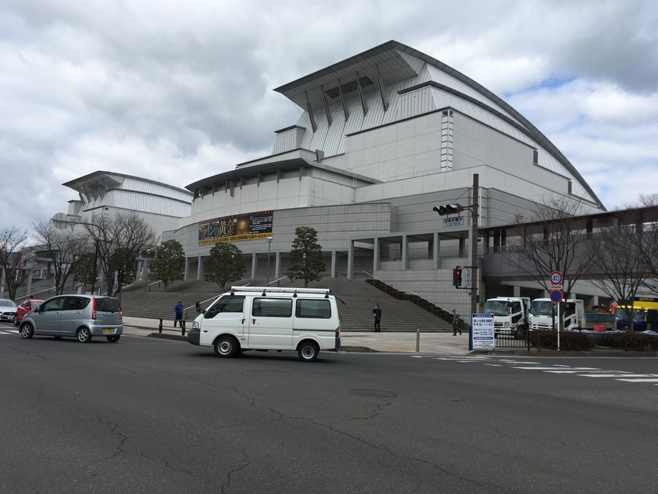 滋賀県立芸術劇場びわ湖ホール（大ホール）、外観