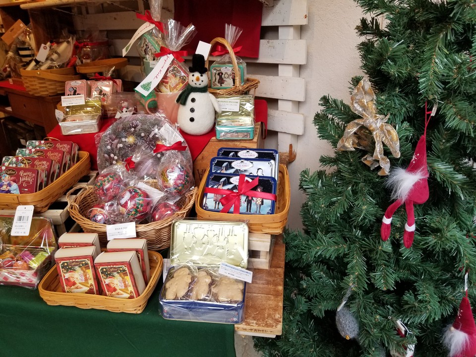 クリスマスアイテムの画像。