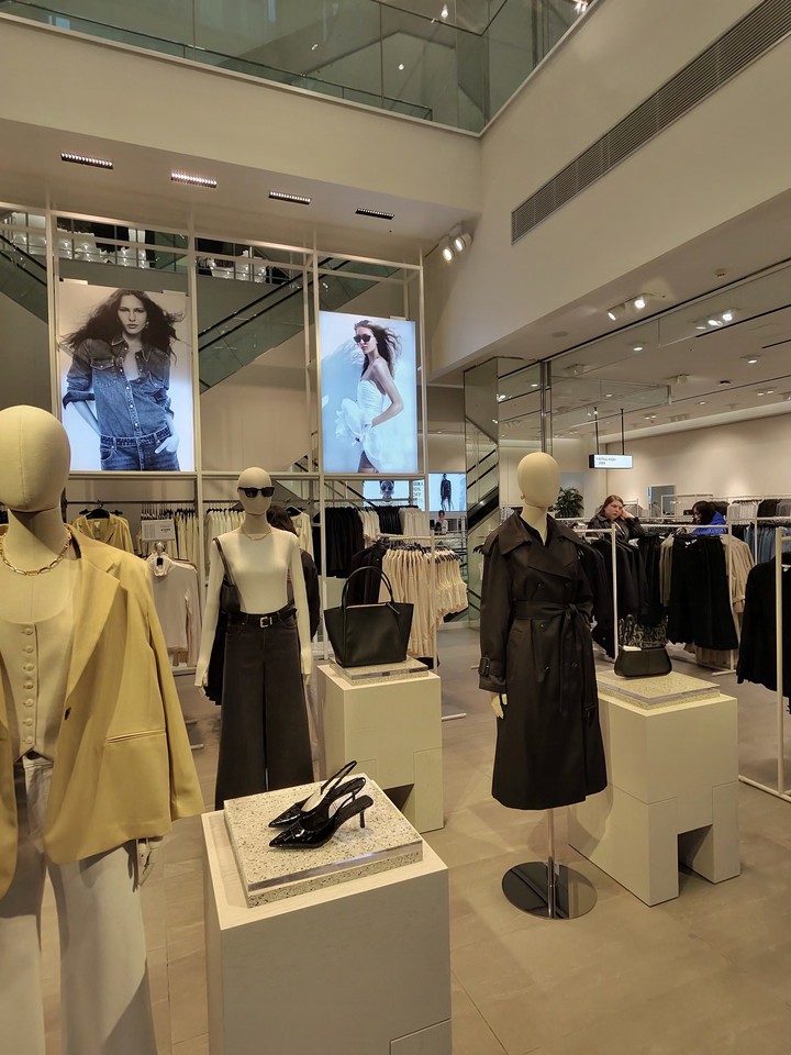 H&Mの店内の様子