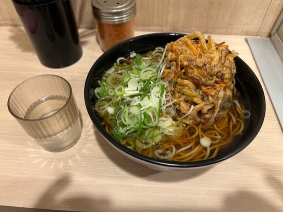 かき揚げ蕎麦