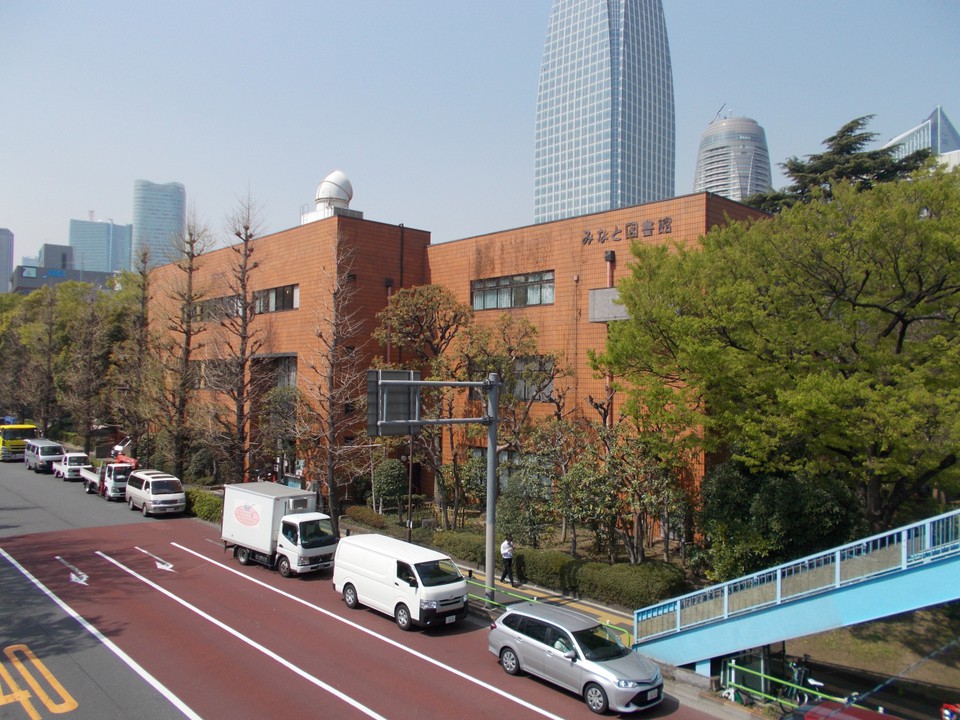 陸橋からの景観です。