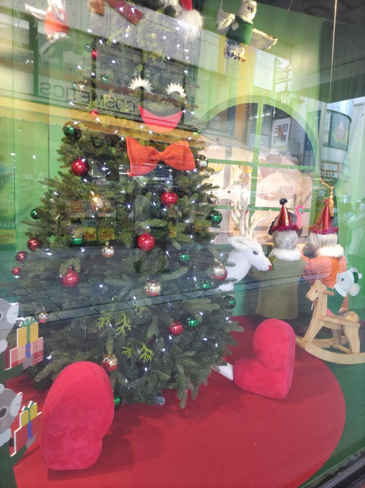 クリスマスムードも