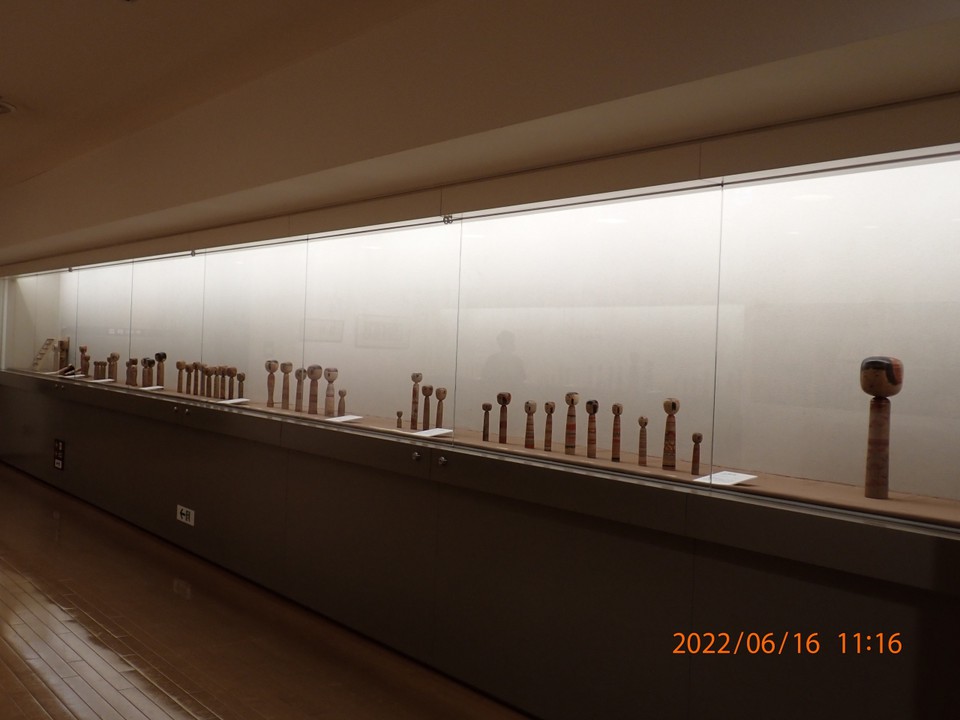 こけしの展示