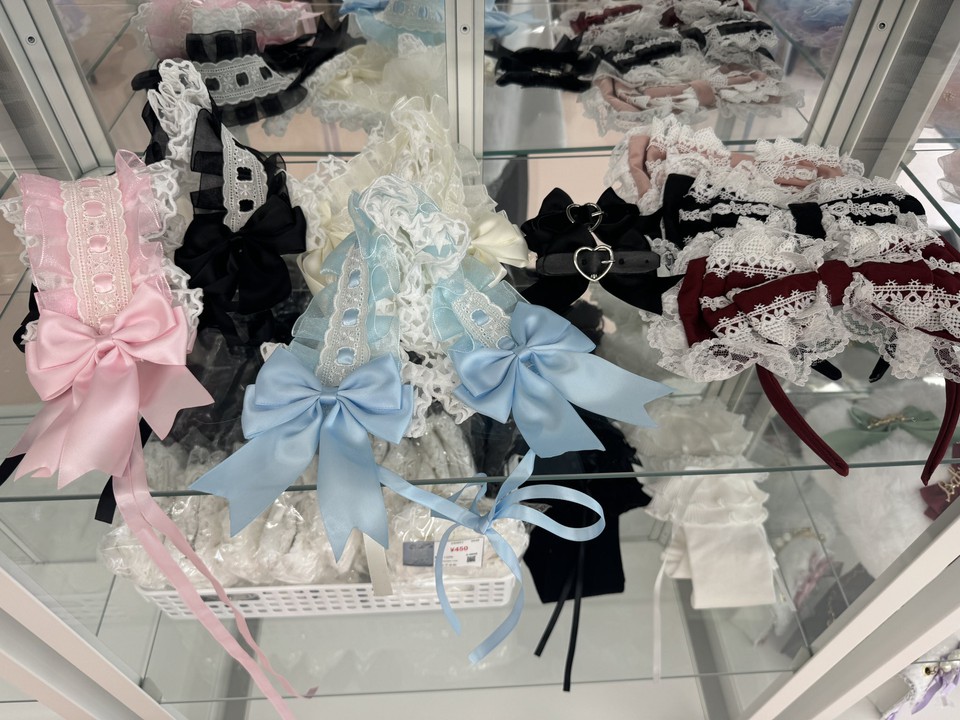 エスパシオ秋葉原ゴスロリ・メイド服専門店でレンタルできるアクセサリー