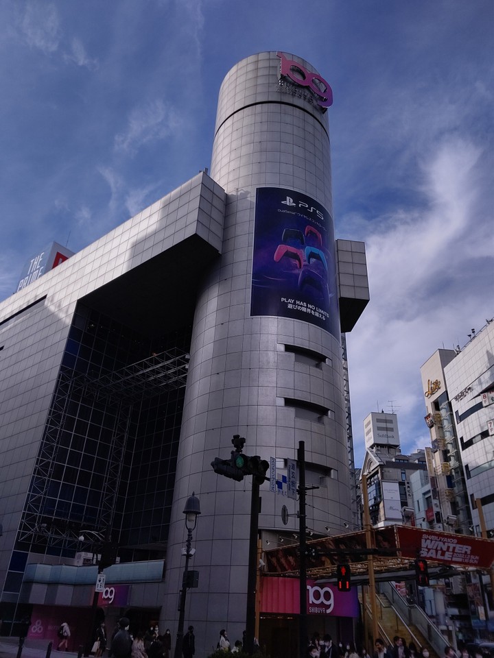 渋谷と言えばお馴染みのSHIBUYA109
