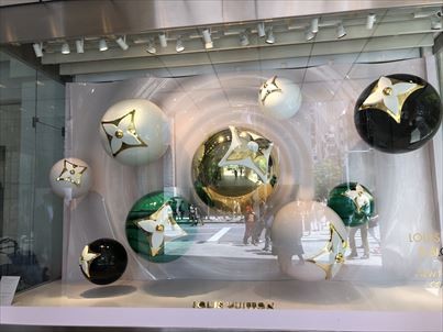 入口のディスプレイ