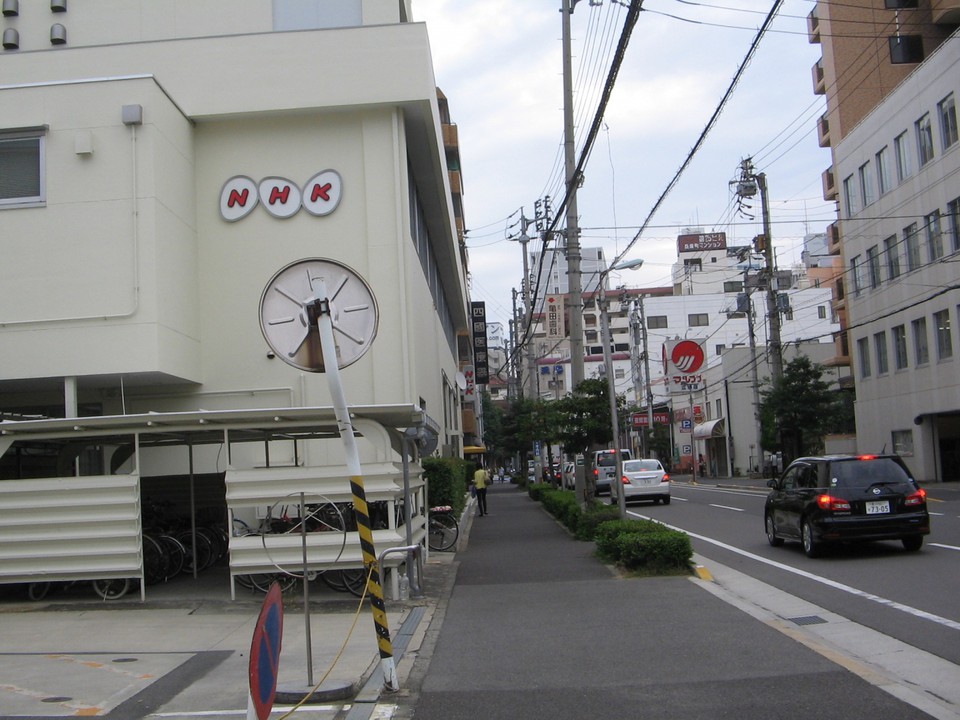 ＮＨＫ高松との距離はこんな感じです