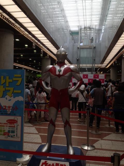 ウルトラサマーイベントの展示です。
