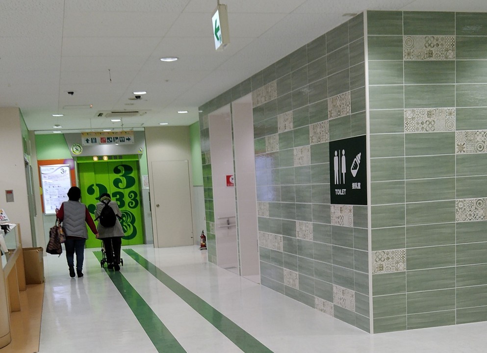 トイレやエレベーターなど  が改装されてきれいになってました