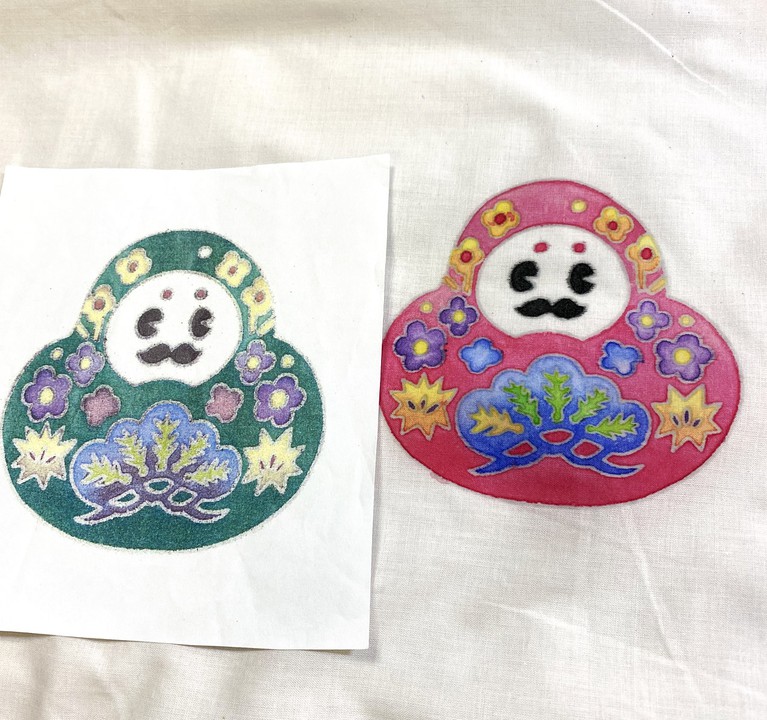 私が染めたひゃくまんさん（笑）